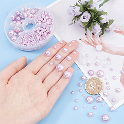 1box abs пластмассовые имитационные жемчужные купольные кабошоны SACR-PH0001-11