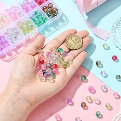 200 шт. 10-х цветные матовые стеклянные бусины&nbsp;DGLA-YW0001-43