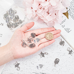 Сплавочные подвески тибетского стиля&nbsp;TIBEP-PH0005-12AS