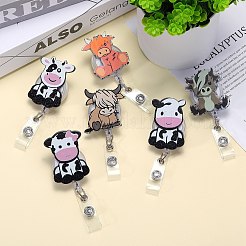 Катушка для значков из акрила и АБС-пластика AJEW-SZ0002-49C