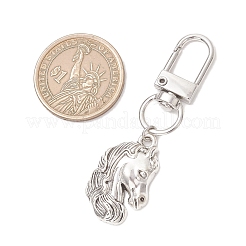 3 шт. подвеска в виде подковы и лошади из сплава в тибетском стиле&nbsp;HJEW-JM04735