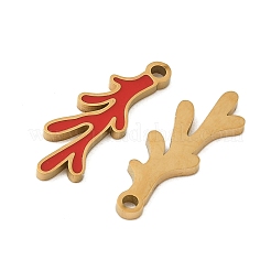 Подвески из нержавеющей стали 304 с эмалью&nbsp;STAS-V015-53G