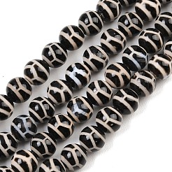 Тибетского стиля DZI бисер нитей&nbsp;G-G328-A04-8mm