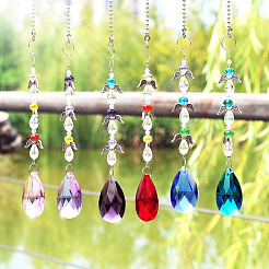 12шт стеклянные подвески&nbsp;GLAA-SP0001-46