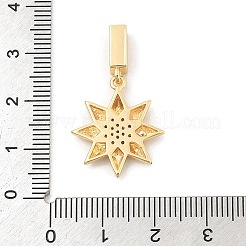 Стойка с покрытием из листовой латуни с подвесками из стразов KK-S407-04G