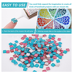 Cabochon in vetro glitterato&nbsp;GLAA-FH0001-01C