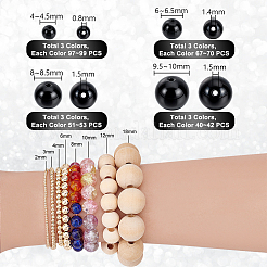 12 нити 12 стиля стеклянные бусины нити наборы GLAA-PH0003-98