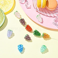 10шт 10 цвета бусины лэмпворк ручной работы&nbsp;LAMP-CJ0002-77