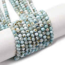 Природные ларимар бисер нитей&nbsp;G-F803-B01-02