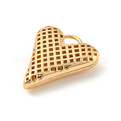 Полые латунные подвески ко Дню святого Валентина KK-P255-03G