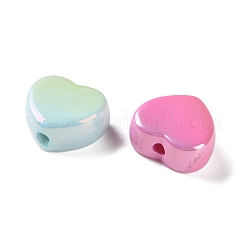 Непрозрачные акриловые бусины с УФ-покрытием&nbsp;PACR-D288-12