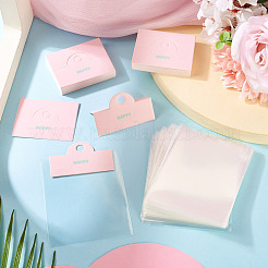 100 шт. складные цветочные печатные бумажные карточки-заголовки&nbsp;CDIS-TA0001-46A