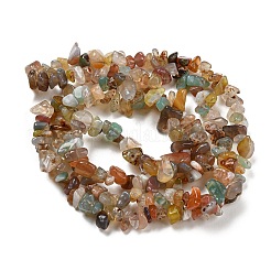 Природный агат бисер нитей X-G-M205-93