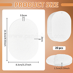 Holzzellstoff Baumwolle Schaum Textur leere Malerei Papier&nbsp;DIY-WH0816-092B