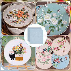 Льняная ткань&nbsp;DIY-WH0430-153A-04