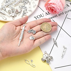 40шт 8 стиля подвески из сплава в тибетском стиле&nbsp;TIBEP-YW0001-86