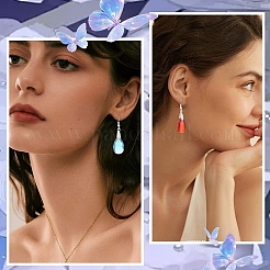 Серьги-капли из нержавеющей стали 304&nbsp;EJEW-YW00007