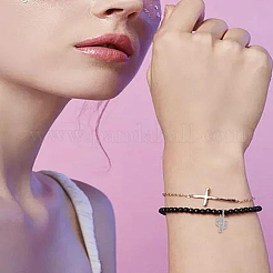 2шт латунные подвески из кубического циркония с микро-паве&nbsp;ZIRC-LP0001-64P