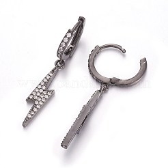 Латунь Leverback серьги&nbsp;EJEW-E234-02