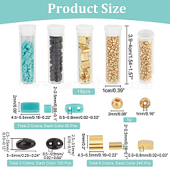 DIY-Set zur Schmuckherstellung aus Glasperlen&nbsp;SEED-NB0001-63