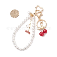 Брелки из ракушек и жемчуга&nbsp;HJEW-JM04619