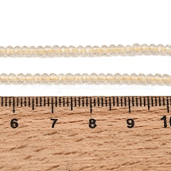 Brins de perles de quartz citron naturel chauffées&nbsp;GG-CBA4808-A01-01