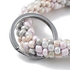 Браслет из стеклянных бусин AJEW-Z018-01G