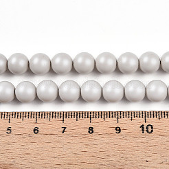 Выпечка из окрашенного перламутрового стекла жемчужные бусинки&nbsp;HY-N002-8mm-B05