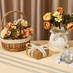 Полиэстеровые плетеные волнистые ленты&nbsp;OCOR-WH0112-017A