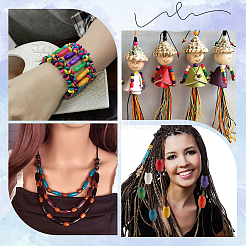 Природных шарики древесины&nbsp;WOOD-GF0002-14C