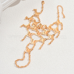 Роскошные и элегантные латунные браслеты-кольца в форме бабочек для женщин UK2567