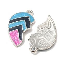 Подвески из сплава с блестками и эмалью&nbsp;FIND-Z026-03G