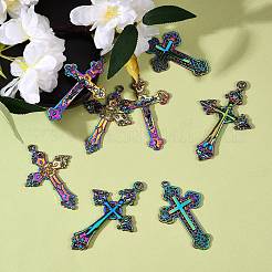 8шт 4 стиля сплава большие подвески FIND-SZ0001-45