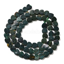 Природные моховой агат бисер нитей G-A272-A01-24