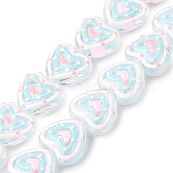 Perles de verre émaillé&nbsp;GLAA-Z021-01