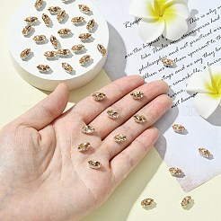 プレシオサ® マキシマ クリスタル 縫い付けカップ  マルチ連リンク  チェコクリスタル  真鍮製爪付き台座付き  719 39 056 ナベット  銀  ライトピーチ 90300個  10x5mm&nbsp;X-PRC-SE10-90300-S