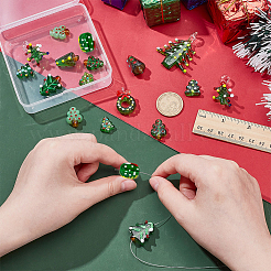 20 шт. 10 стиля бусины ручной работы в стиле рождественской тематики&nbsp;LAMP-AR0001-44