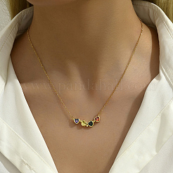 Collier porte-bonheur avec breloque trèfle à quatre feuilles&nbsp;LS-TU5903-2