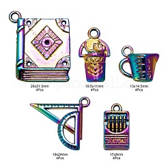 20шт 5 стильные подвески из сплава на день учителя&nbsp;FIND-LS0001-27MC