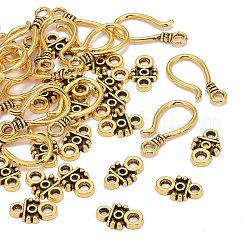 Gancio stile tibetano e degli occhi fermagli&nbsp;LS-GLF1278Y