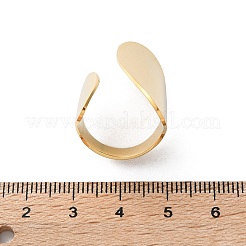Offener Manschettenring aus Edelstahl 304&nbsp;LS-RJEW-Q775-01G