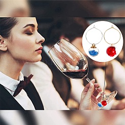 DIY-Set zur Herstellung von Weinglasanhängern&nbsp;DIY-SC0019-94