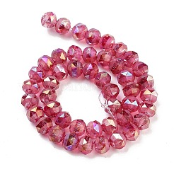 Выпечка окрашенные стеклянные бусины пряди&nbsp;GLAA-H032-05-01