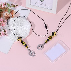 Силиконовый ремешок для визитных карточек NJEW-SW00043-02