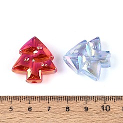 Уф-покрытие прозрачные акриловые бусины TACR-T030-05M