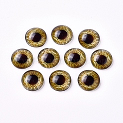 Glas cabochons&nbsp;GLAA-WH0015-22A-10