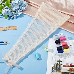 Замена молнии на сетчатом свадебном платье&nbsp;DIY-WH0496-06B