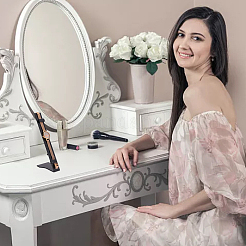 Акриловые одинарные часы с наклоном назад ODIS-WH0017-075A