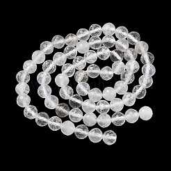 Natürlichem Quarz-Kristall-Perlen Stränge&nbsp;G-Z164-B02-6mm