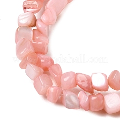 Нити бусин из натуральных пресноводных ракушек&nbsp;SHEL-A006-07